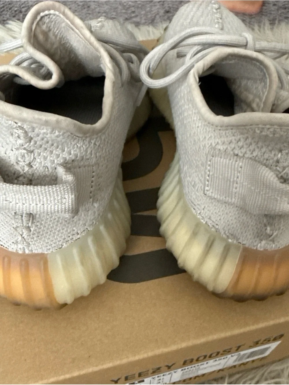 adidas Kids Yeezy Boost 350 V2 - Light Taupe